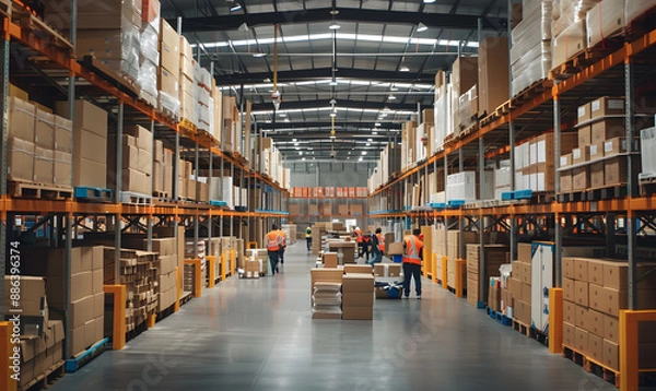 Obraz warehouse fulfillment center ecommerce