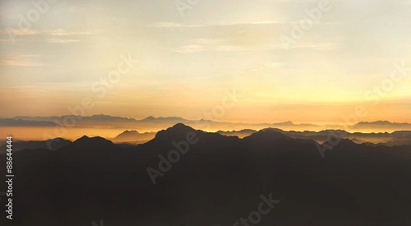 Fototapeta mountain shadows