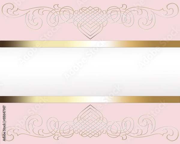 Fototapeta Elegant card