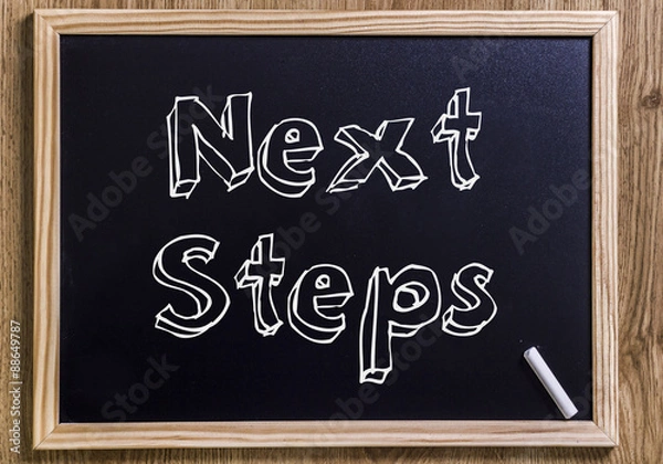Obraz Next Steps