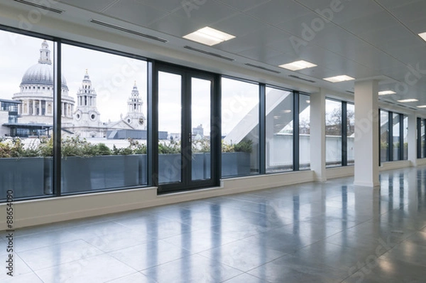 Fototapeta View from work