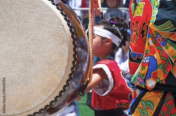 Fototapeta 小倉祇園太鼓