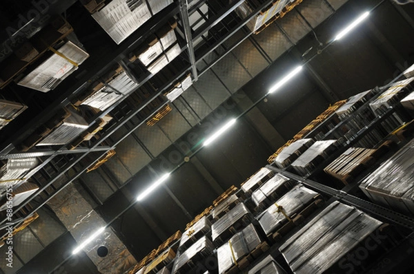 Fototapeta 物流センターの天井