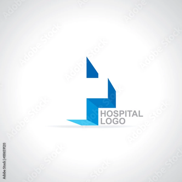 Fototapeta creative company logo concept vector illustration