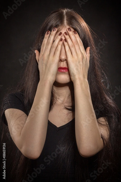 Fototapeta cover face