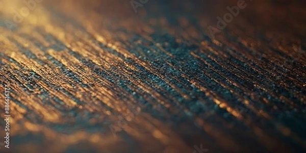 Fototapeta The image is a close up of a wooden surface with a grainy texture