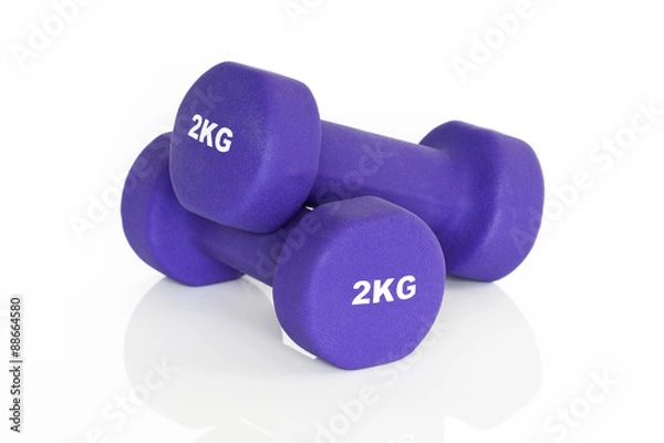 Fototapeta Fitness dumbbells