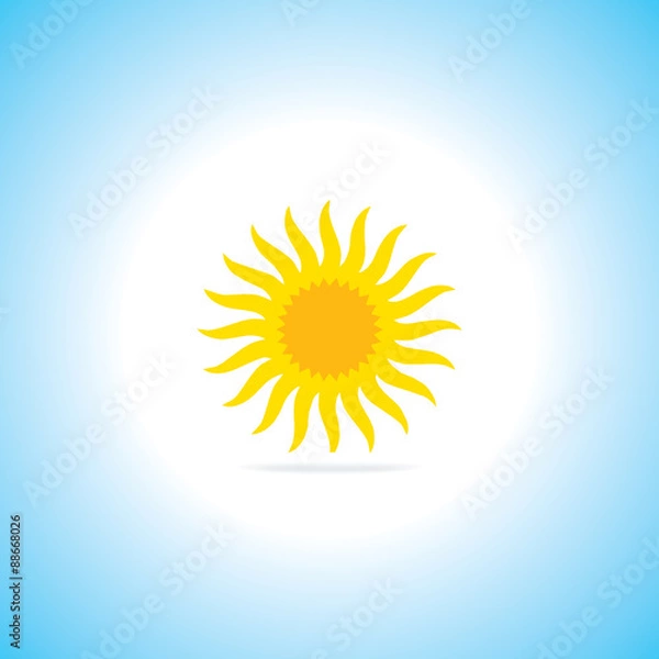Fototapeta  summer concept vector illustration 