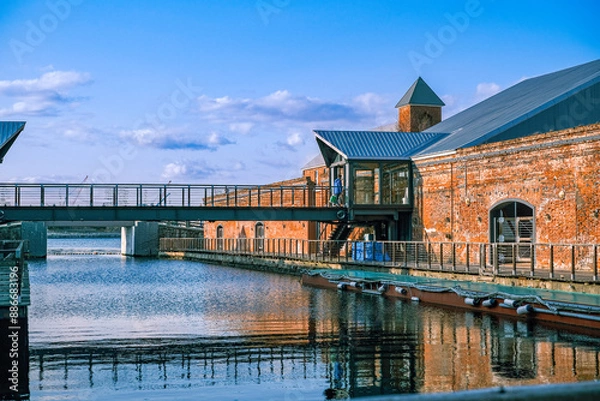 Fototapeta 【#函館】金森赤レンガ倉庫