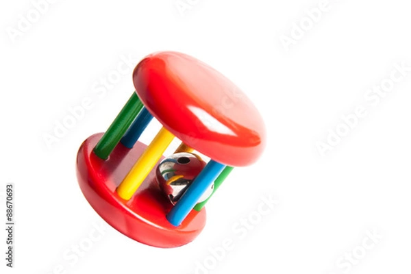 Obraz Giocattolo in legno con sonaglio