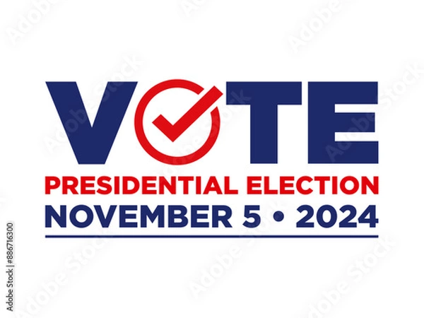 Fototapeta 2024 United States presidential election