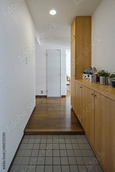 Obraz 住居の玄関口