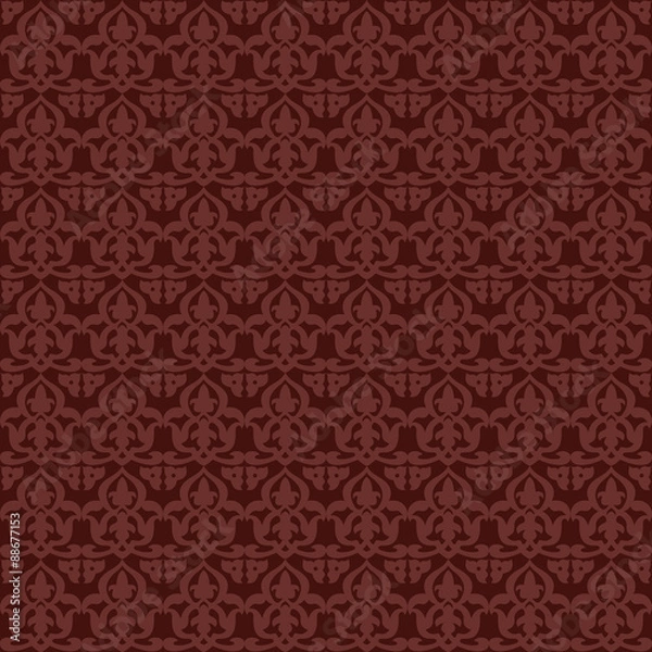 Fototapeta ornamental pattern seamless texture multicomponent