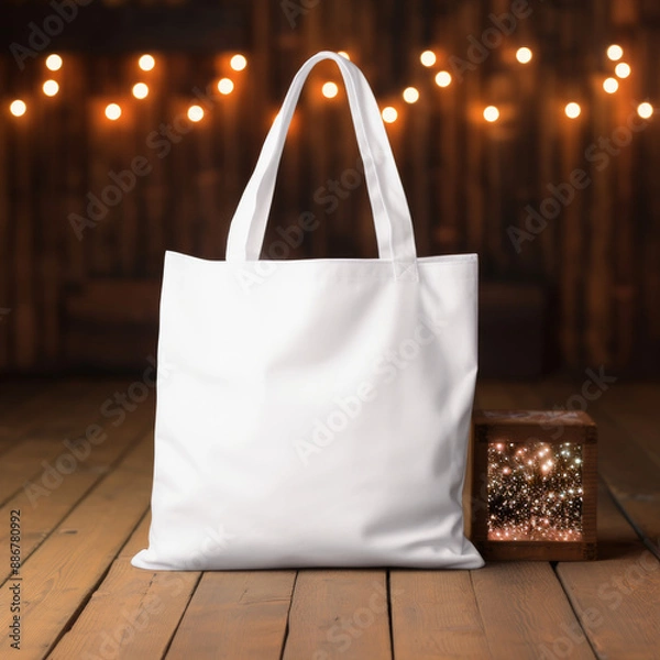 Obraz Empty tote bag mockup