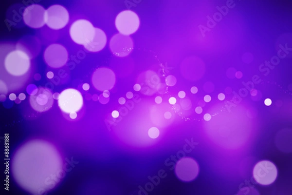 Obraz Purple bokeh