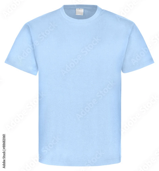 Obraz T-Shirt unifarben hellblau Front