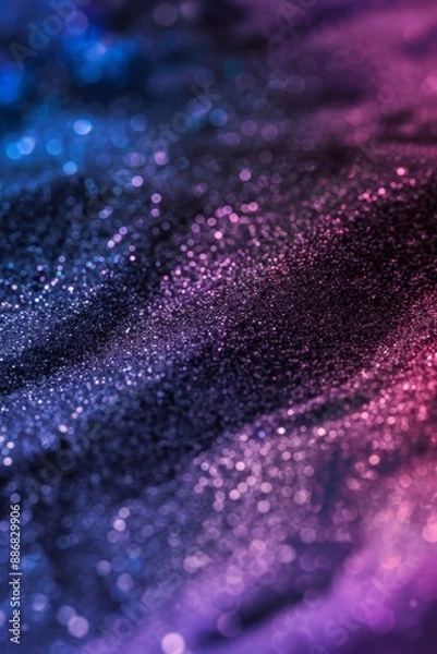 Fototapeta Ultra sharp photo featuring a background noise texture of purple, black, and blue with a dark