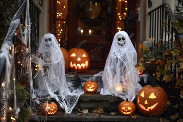 Obraz halloween ghost town