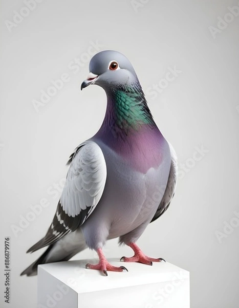 Obraz pigeon on a branch