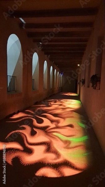 Obraz camminatoio con decorazioni