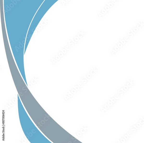 Fototapeta abstract background with wave illustration  poster brochure design