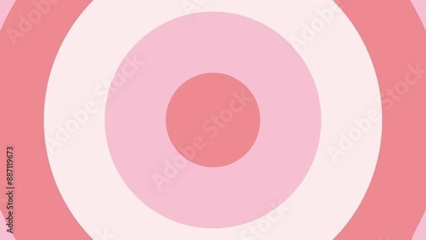 Fototapeta ピンクサークル背景