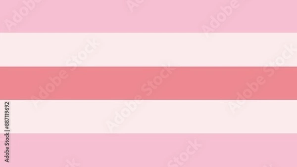 Obraz ピンクストライプ背景