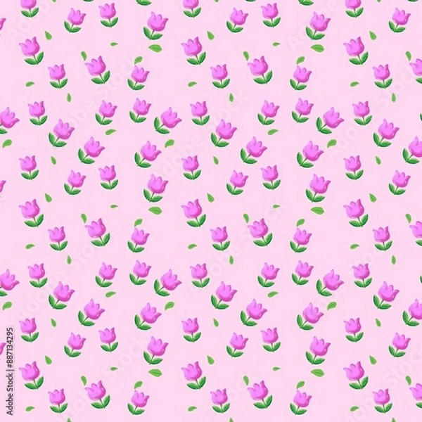 Obraz seamless pattern with hearts