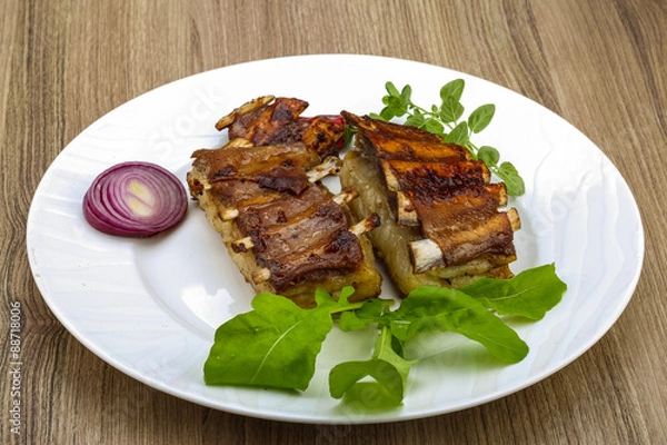 Fototapeta Lamb ribs
