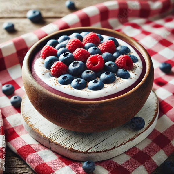 Obraz blueberries in a bowl