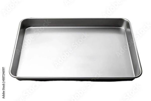 Fototapeta Blank Baking Canvas Ready for Creation On PNG Background