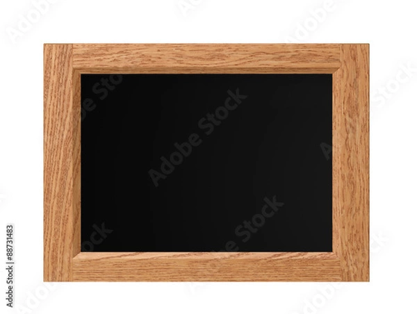 Obraz Blackboard isolated on white background
