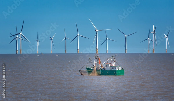 Obraz Off sure wind turbine
