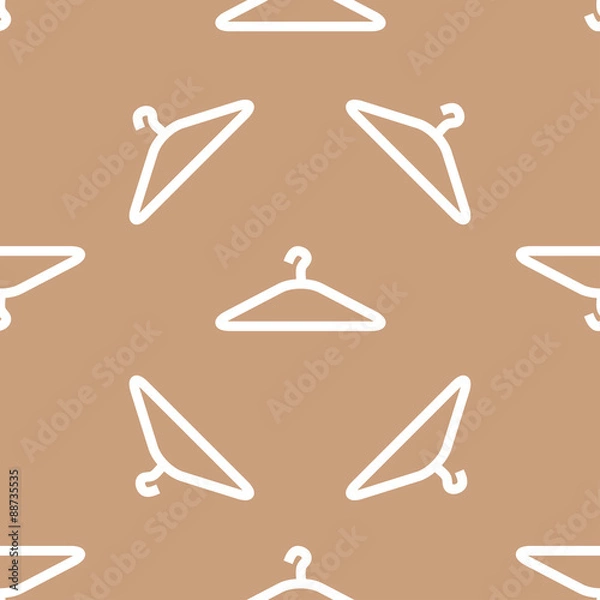Fototapeta seamless pattern with hanger