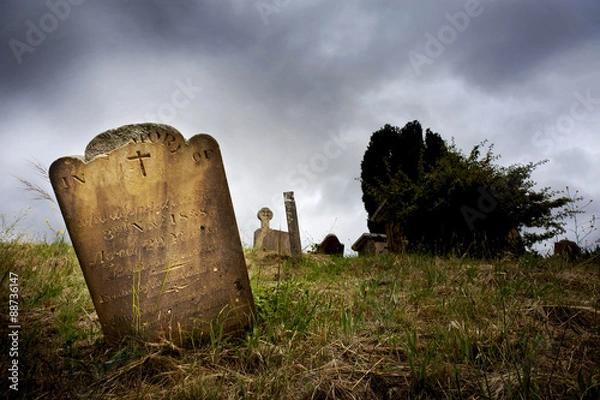 Obraz Spooky Cemetery