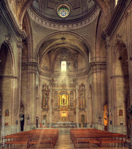 Obraz mahon cathedral interior