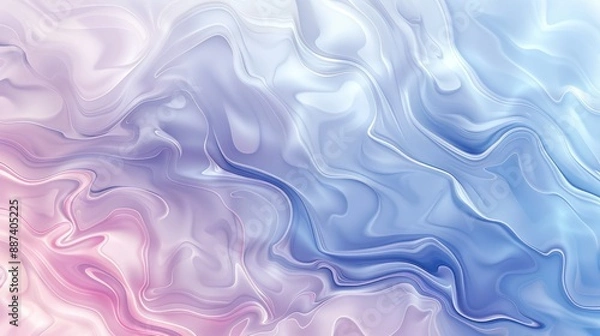 Fototapeta Abstract random color liquid marble background