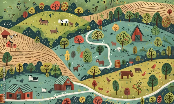 Fototapeta Beautiful views and nature