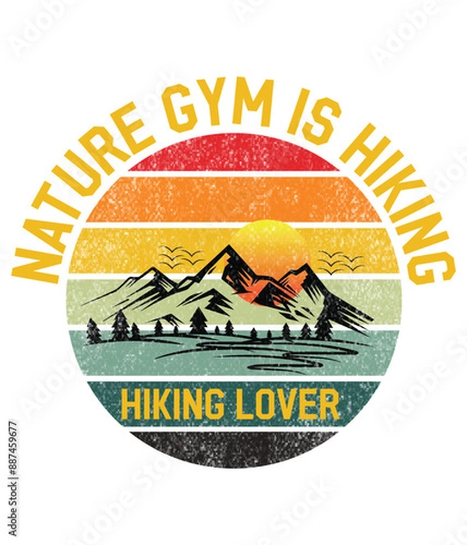 Obraz Hiking Lover: Nature GYM Is Hiking

