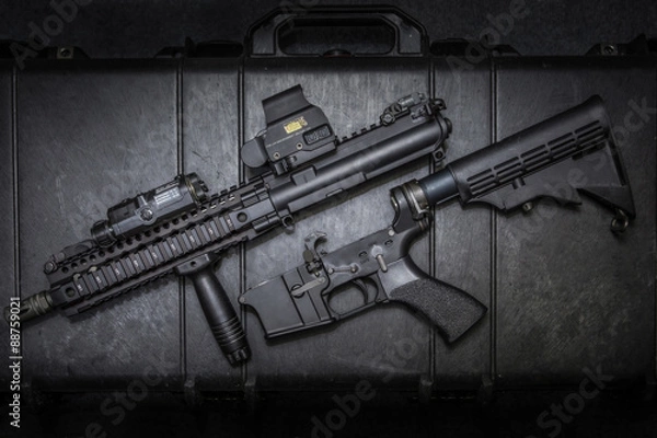 Fototapeta assult rifle