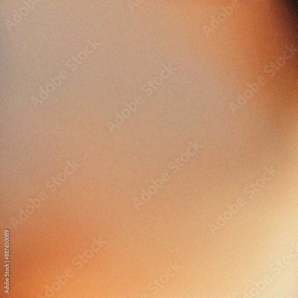 Fototapeta brown grainy gradient abstract background, noise texture effect, banner poster header design
