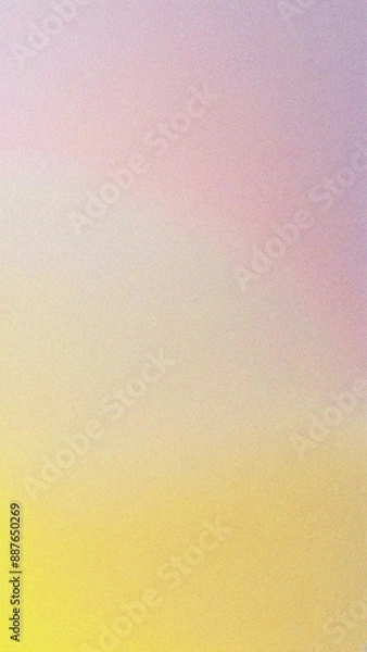 Fototapeta yellow purple grainy gradient abstract background, noise texture effect, banner poster header design