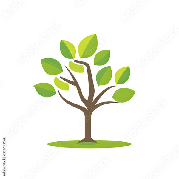 Fototapeta Plant And Tree, Generative AI