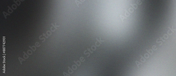 Obraz Monochrome Gradient Texture: Seamless Abstract Background with Smooth Transition