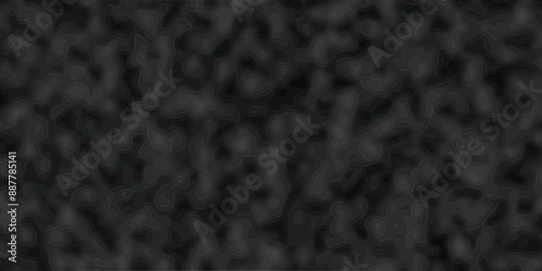 Fototapeta Abstract topography map, topology line map, geographic abstract grid vector background. 