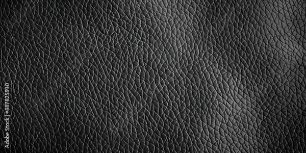 Obraz Black Leather Texture Background