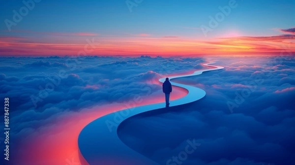 Fototapeta Stunning Ultra High Definition Wallpaper Visuals: Diverse Artistic Inspirations from Nature, Architecture, and Abstract Design