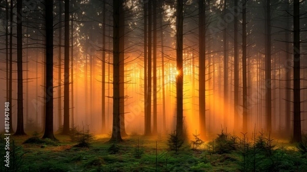 Fototapeta Stunning Ultra High Definition Wallpaper Visuals: Diverse Artistic Inspirations from Nature, Architecture, and Abstract Design