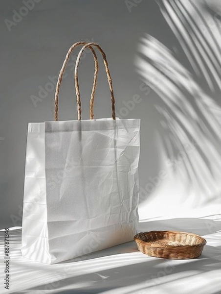Obraz Ultra High Definition Product Photos: Exquisite Paper Bags Showcase