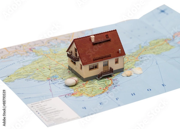 Obraz Покупка недвижимости у моря